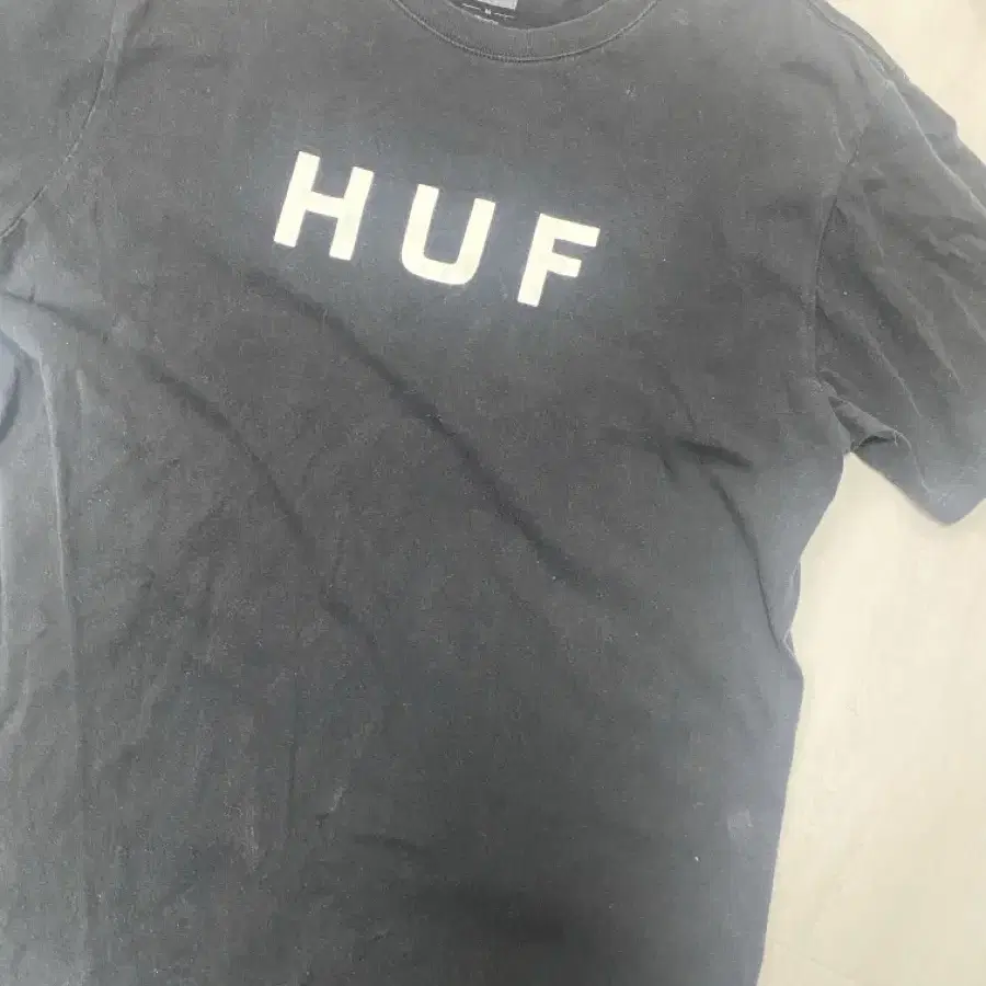 HUF 반팔 블랙 M