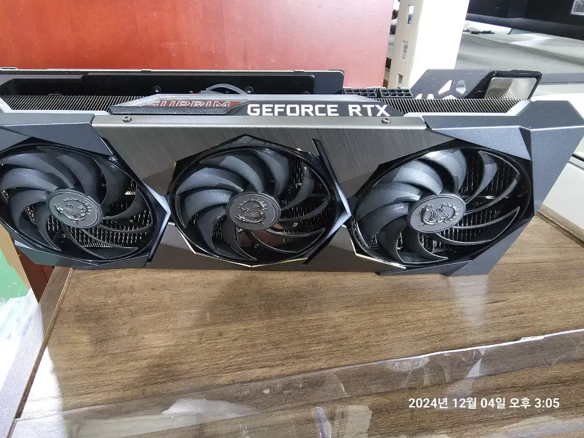 RTX 3070 TI SUPRIM X 8G 채굴X