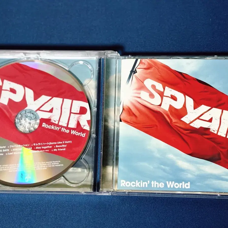 스파이에어 Rockin the World 앨범 SPYAIR