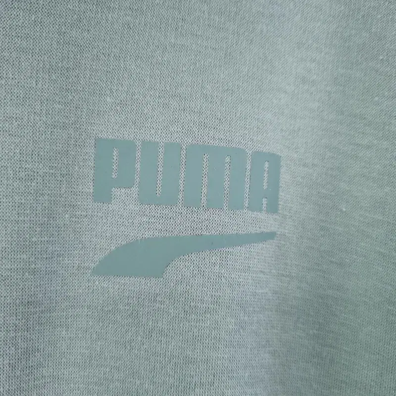 F0054 PUMA 공용95 그린 로고 스웻 맨투맨/더크