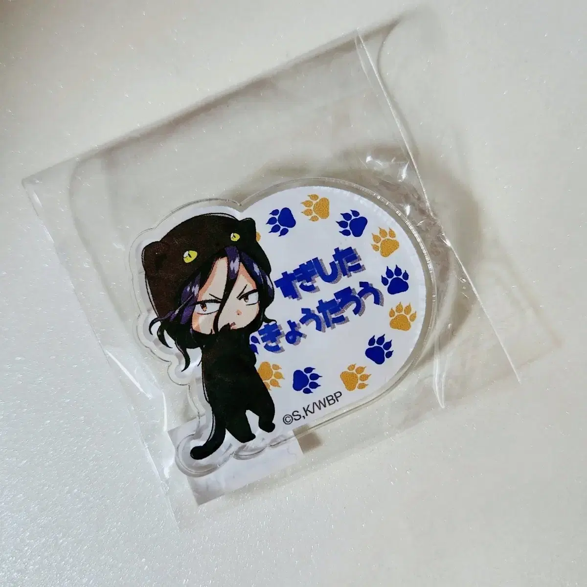 Windbreaker Sugishita Loft Capsule Toy Gacha Name acrylic Badge unsealed