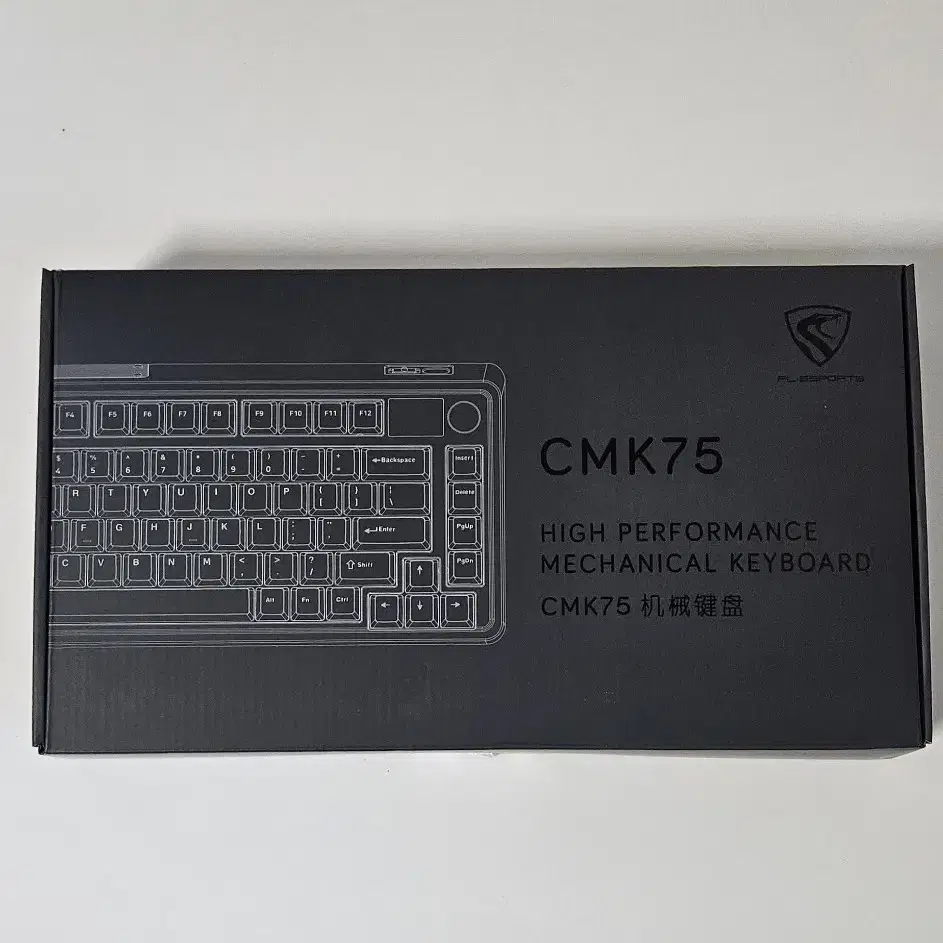 FL ESPORTS CMK75 화이트 그레이 유무선 키보드(카일 민트축)