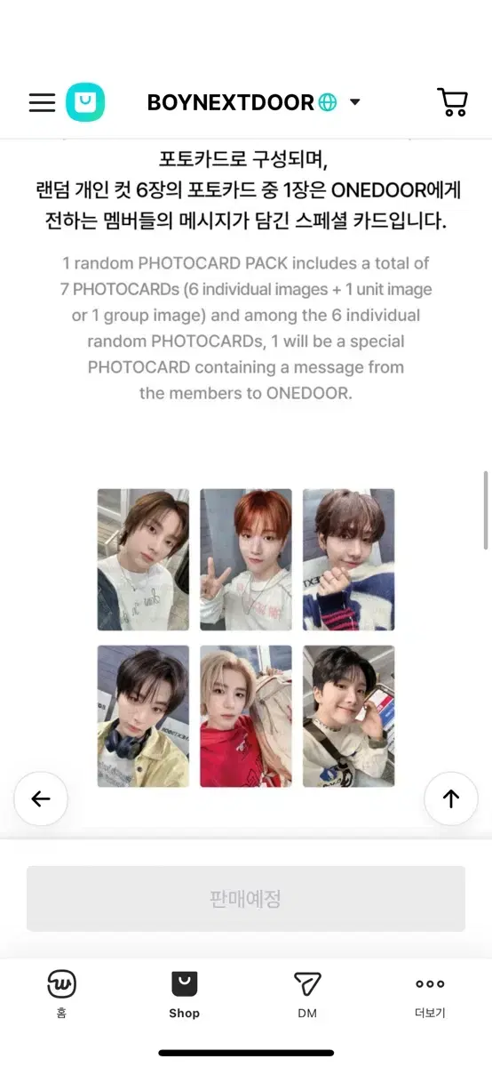 boynextdoor photocard,furis md buncheol wts sell boynextdoor