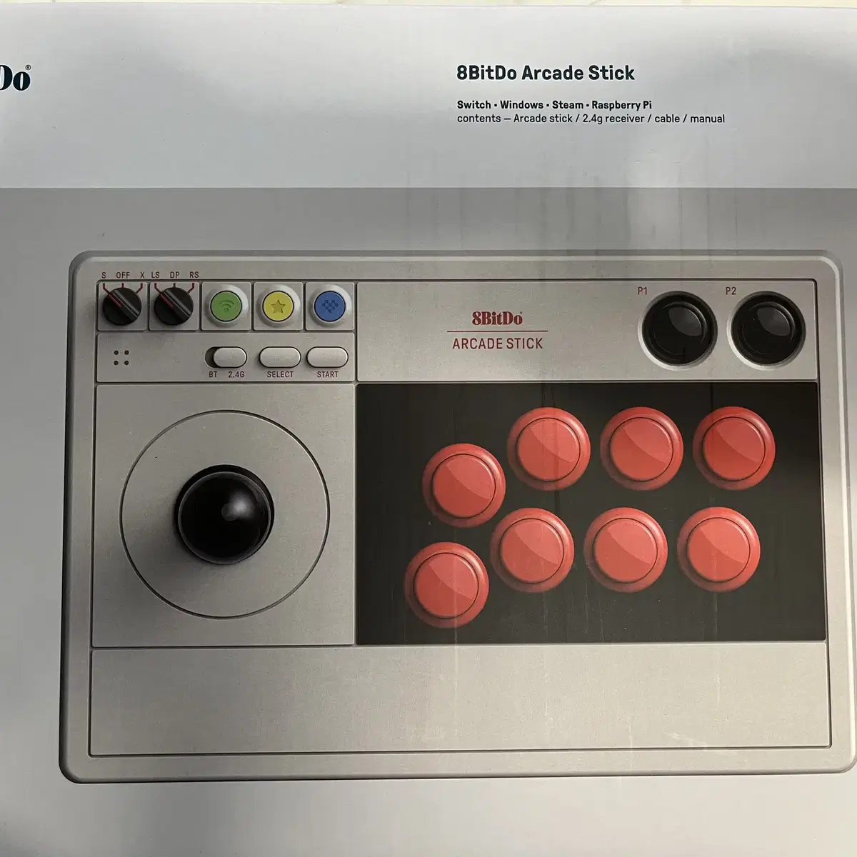 8bitdo 아케이드 스틱 신품 미개봉