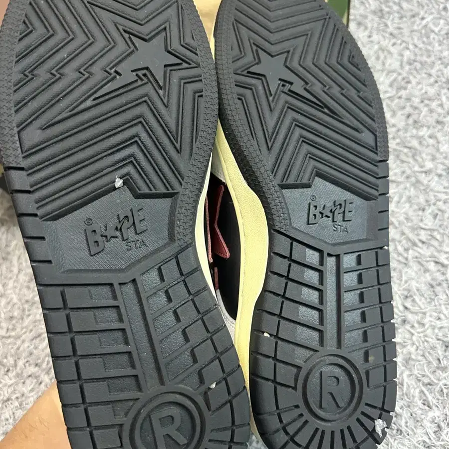 [280]bape 베이프 sk8 덩크 레드