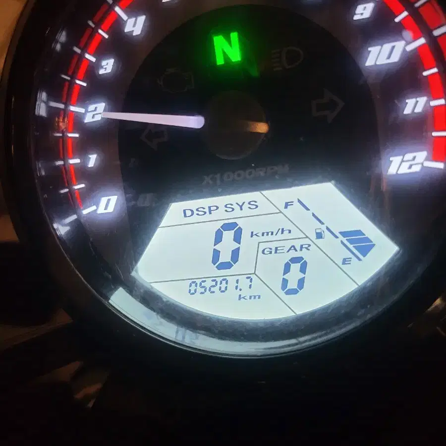 부캐너125 22년식 주행거리 52xxkm