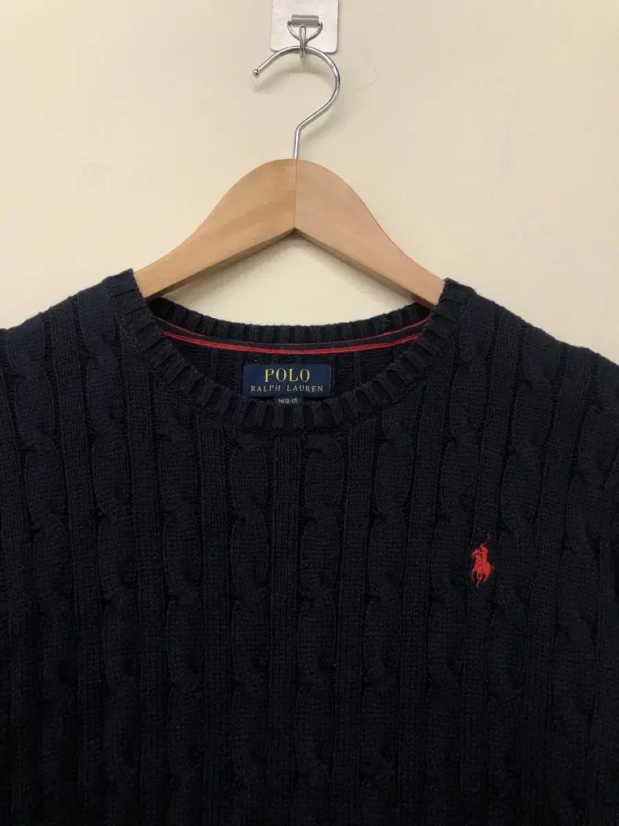 POLO RALPH LAUREN 꽈배기 니트