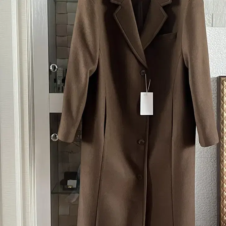 바이무드 [HerE] Mas Long Coat [brown]