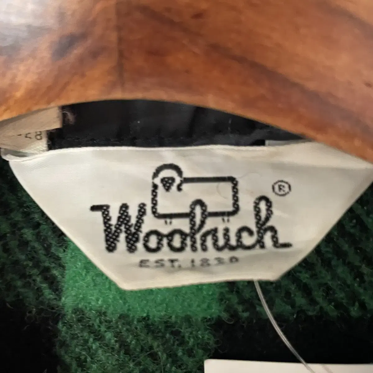 80s Wool Rich 울리치 버팔로울 체크셔츠