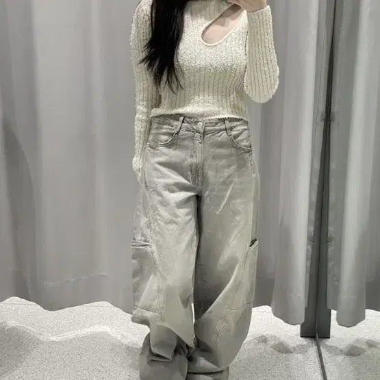 Zara 자라 | pants trf wide leg