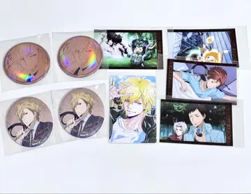 가정교사 히트맨 아마노 아키라 전시회 셀카풍 트레이딩 카드 디노 캔배지