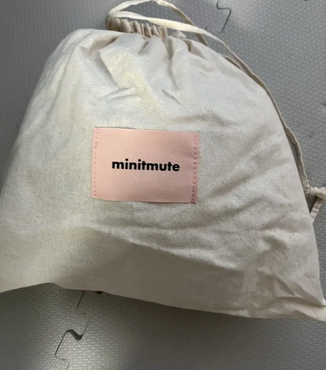 minitmute 미닛뮤트 보키 덤블백 테디베어 리본백 퍼 털가방