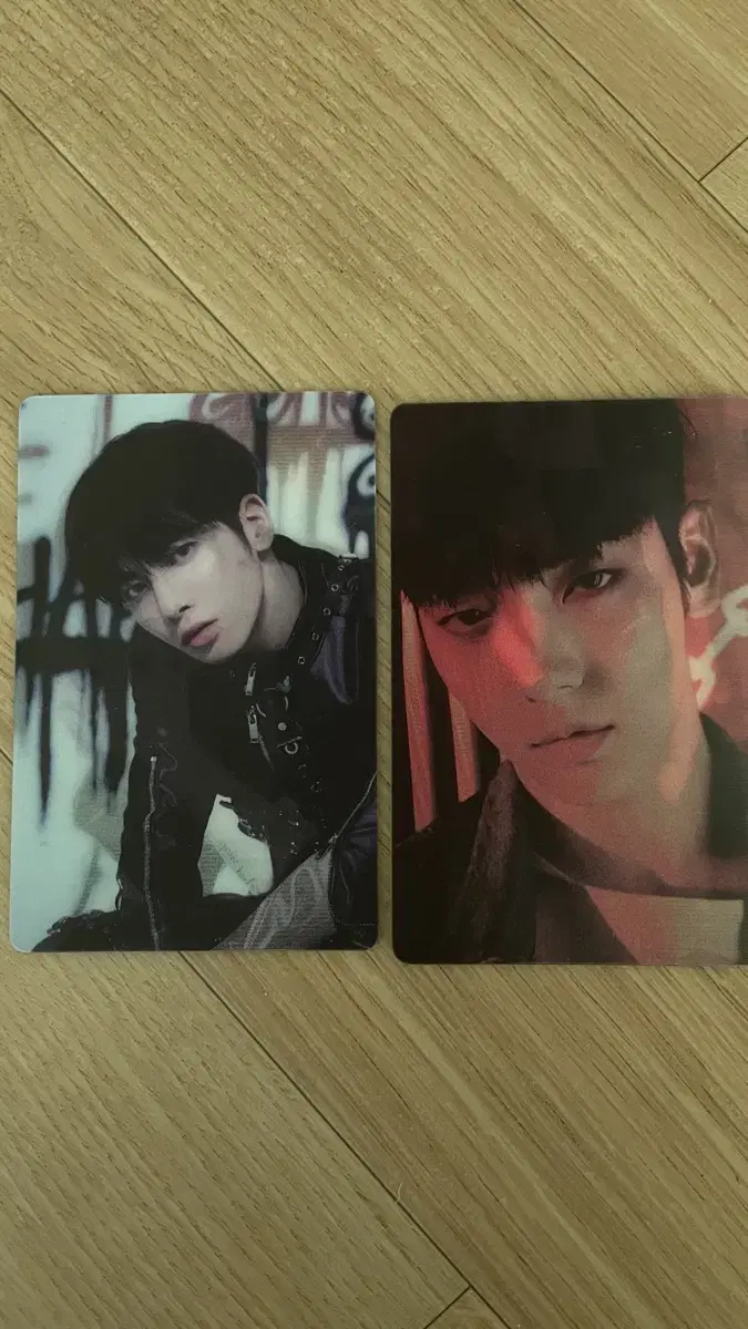 txt taehyun soobin hologram photocard