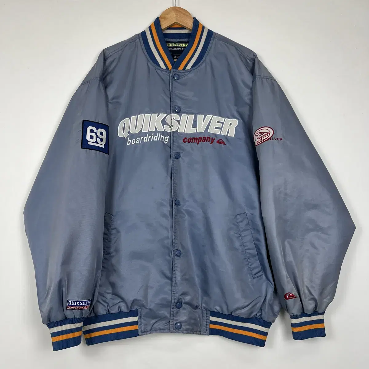 (무료배송) 2000s Quicksilver 퀵실버 베이스볼 점퍼