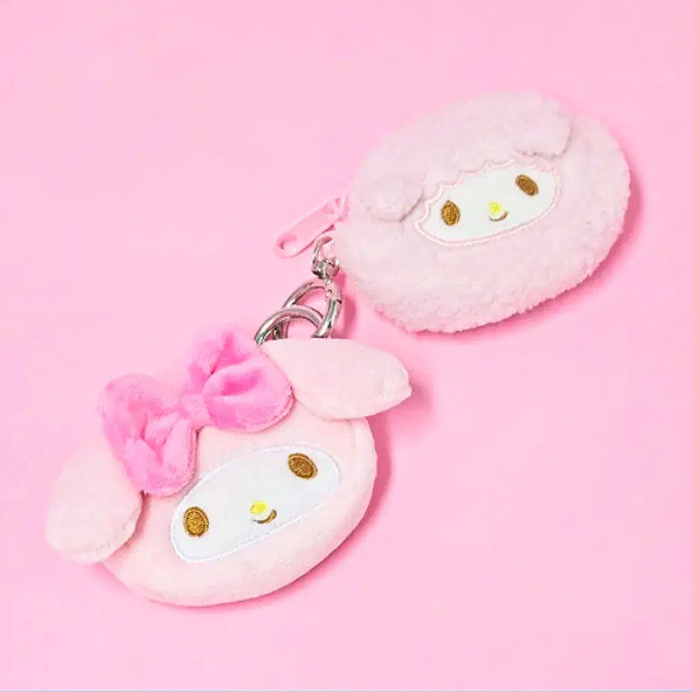 [Genuine]Sanrio mismatched coin purse doll keyring