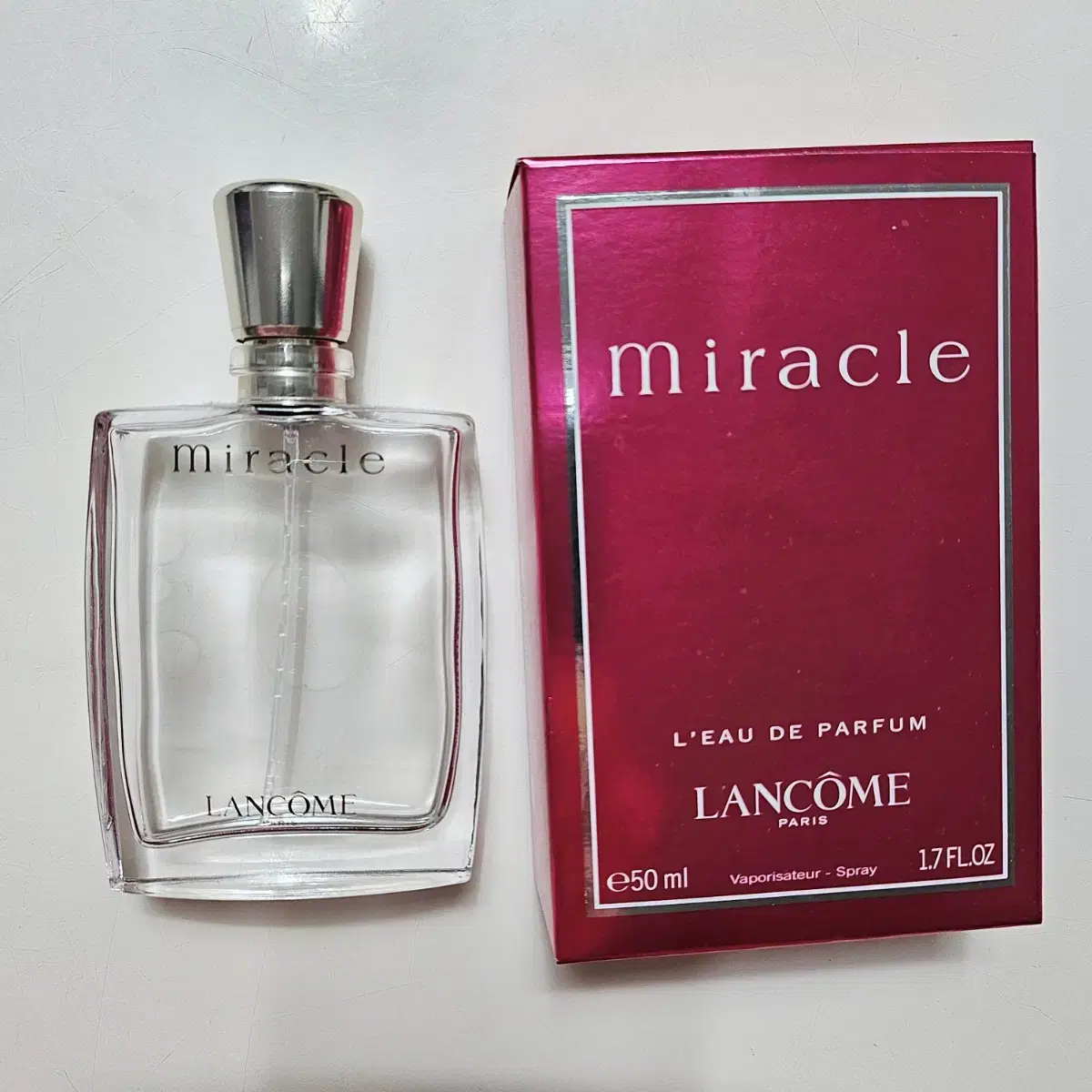 LANCOME 랑콤 미라클 오 드 퍼퓸 50ml 향수 공병