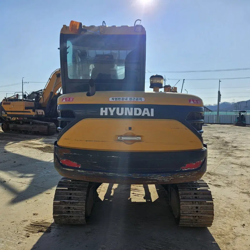 현대 HX60MT 2020년식 코끼리집게 회전라인 02 중고굴삭기