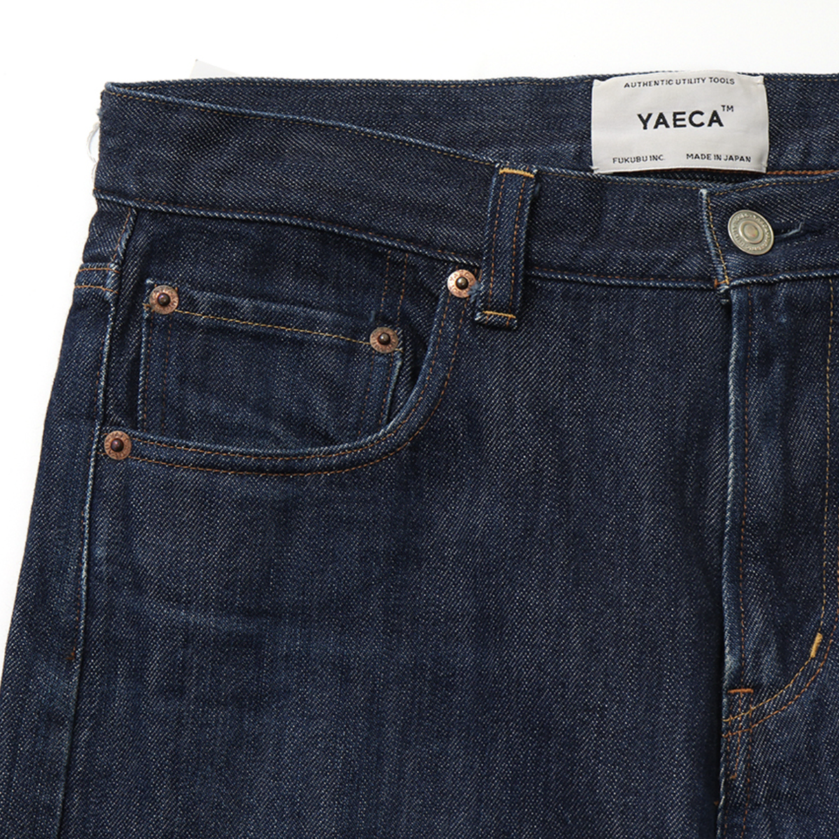 YAECA straight denim pants