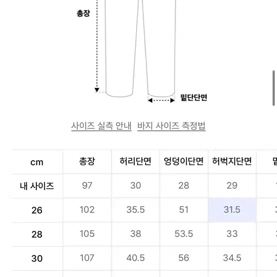 맥우드건 바지