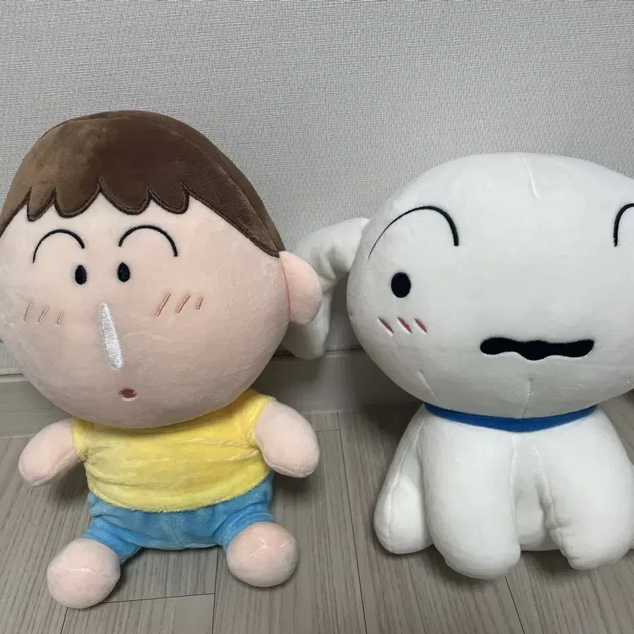 흰둥이 맹구 인형