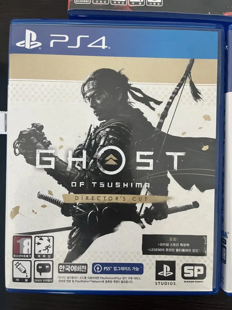 [PS4] 게임CD 고스트오브쓰시마 디렉터즈컷 팝니다!!