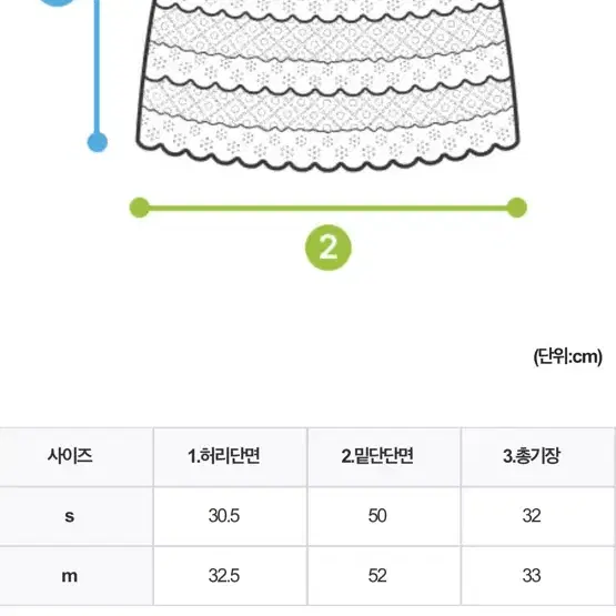 카인다미 아일렛 캉캉스커트