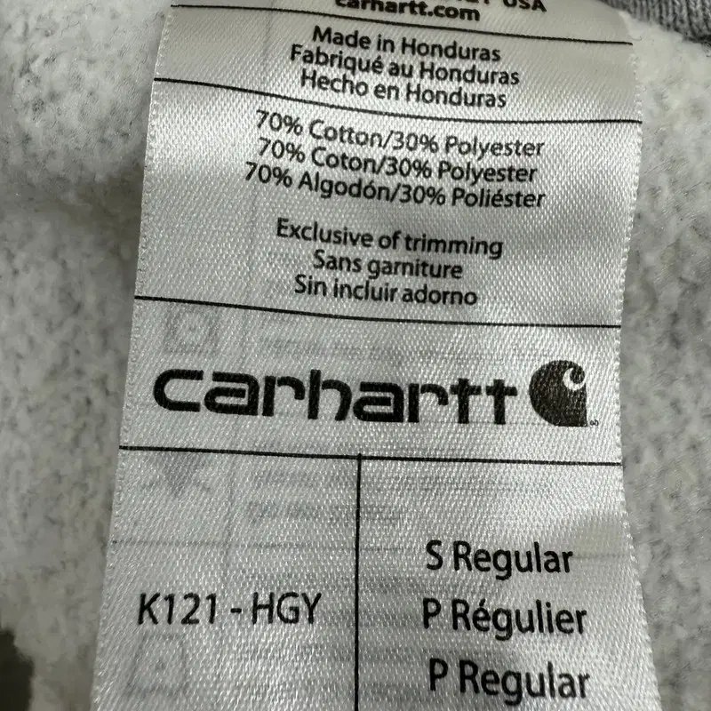 [ CARHARTT ] 칼하트 기모 후드티 [S]