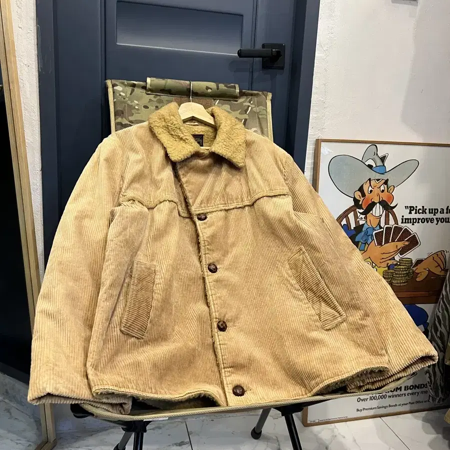 1970s SIR JAC USA CORDUROY 코듀로이 쉐르파 자켓