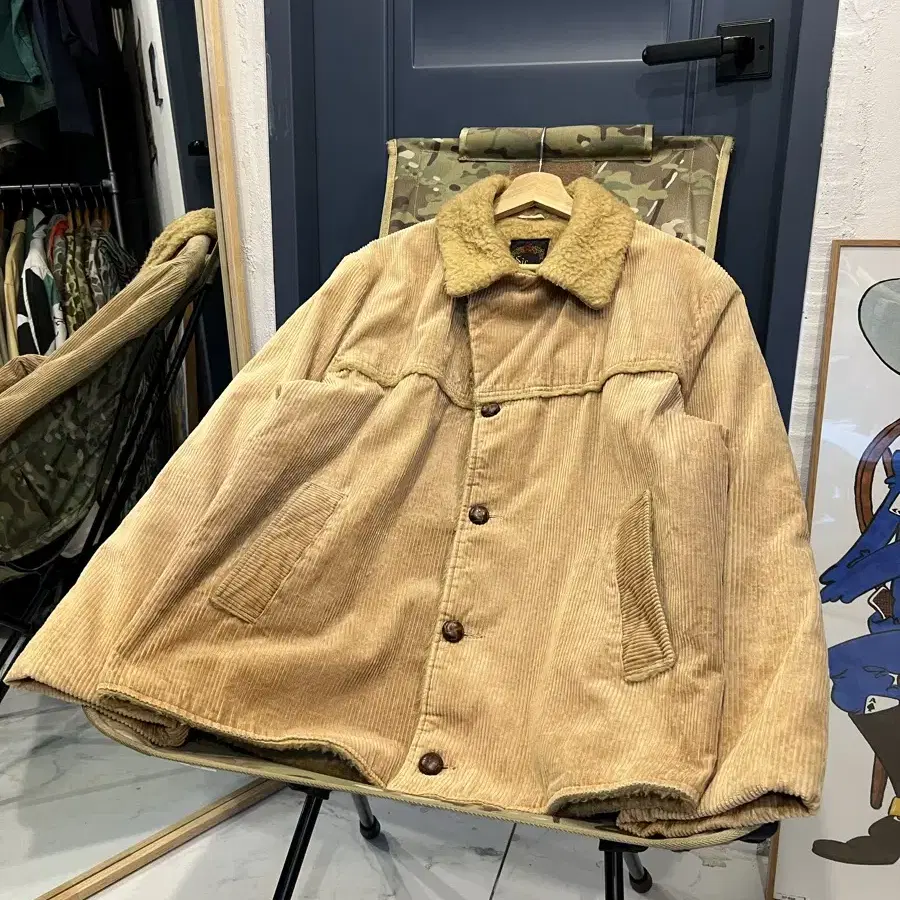 1970s SIR JAC USA CORDUROY 코듀로이 쉐르파 자켓