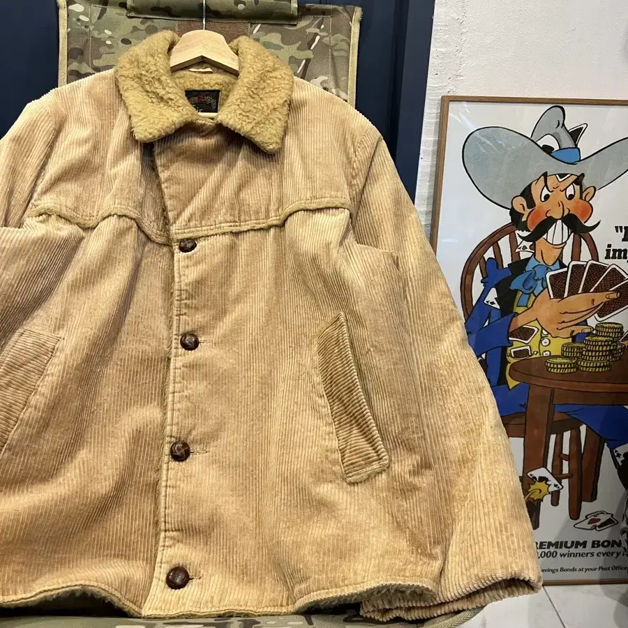 1970s SIR JAC USA CORDUROY 코듀로이 쉐르파 자켓