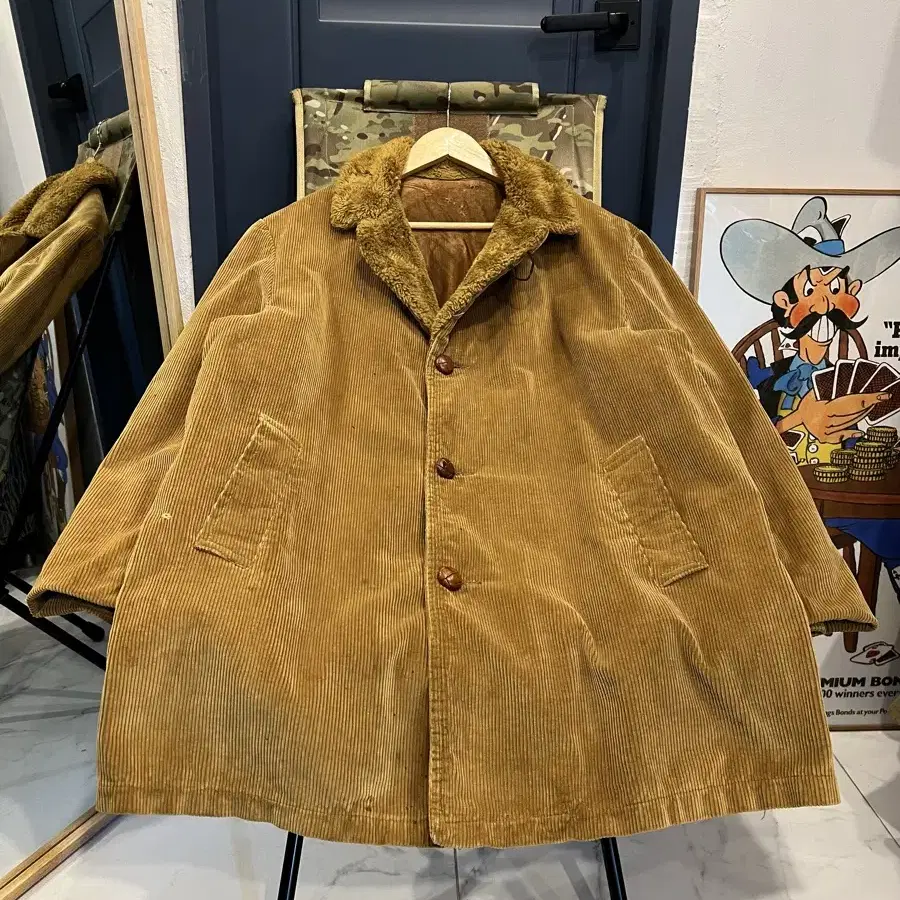 1960/70s OLD VINTAGE CORDUROY 쉐르파자켓