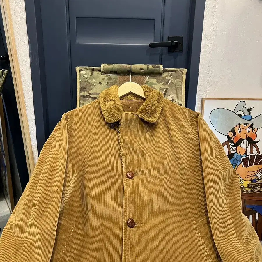 1960/70s OLD VINTAGE CORDUROY 쉐르파자켓