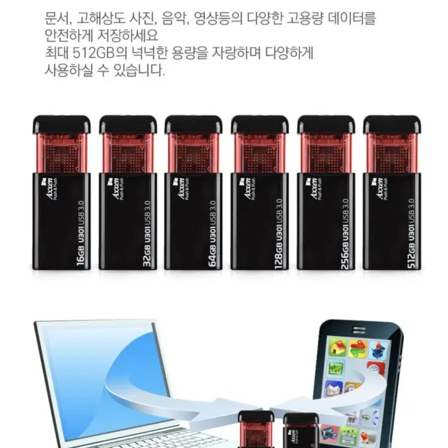 초고속 USB 메모리 512