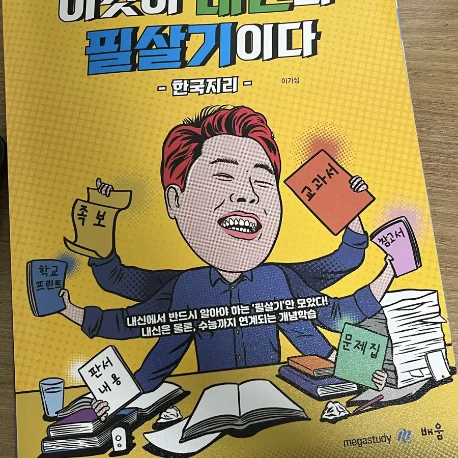 메가스터디 이기상 한국지리 내신 개념