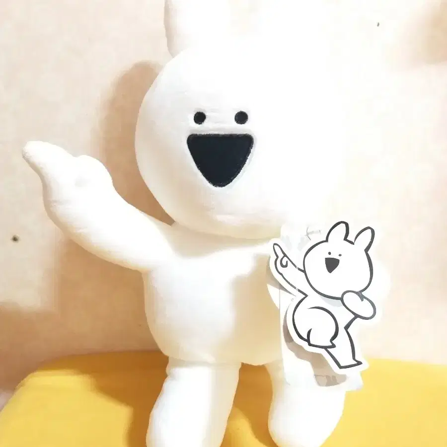 오버액션 토끼인형(35cm)