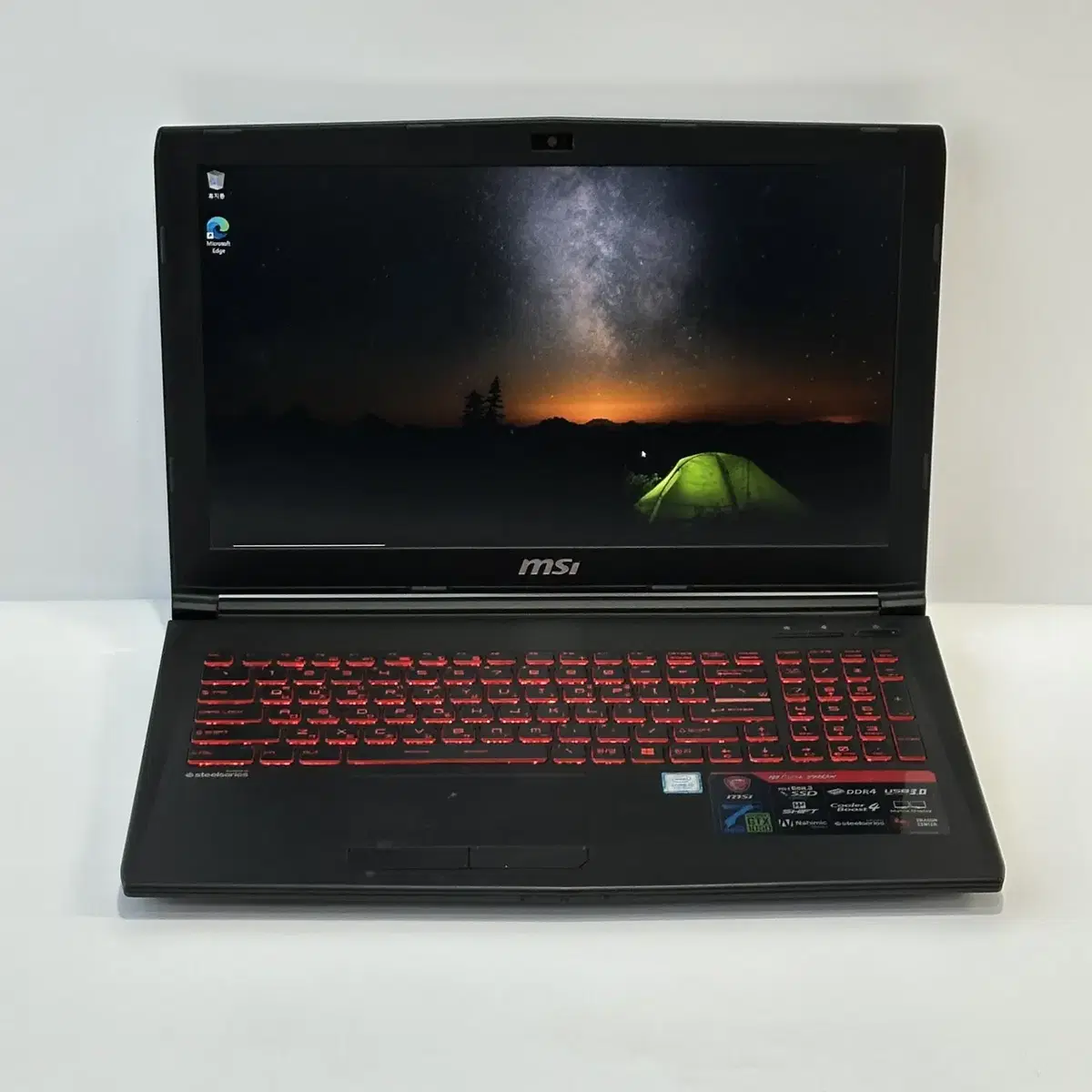 MSI GL62M i5 GTX1050 8GB 500GB 게이밍노트북