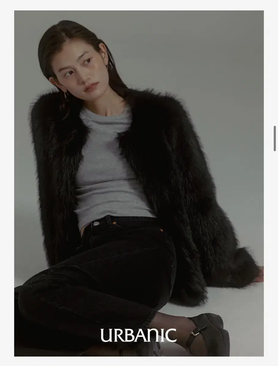 얼바닉30 faux fur jacket 퍼자켓 새상품