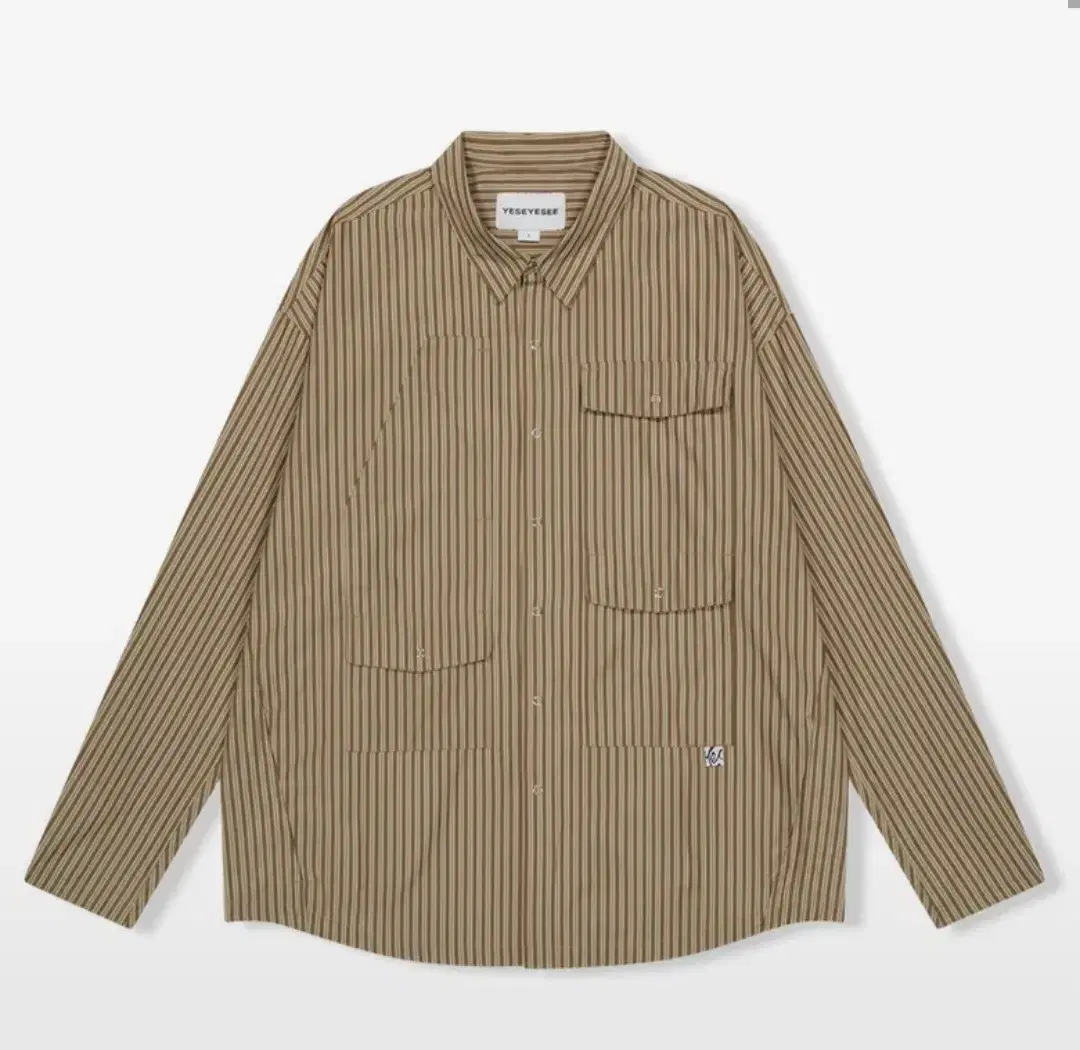 예스아이씨 Stripe Explorer Shirt Brown 판매합니다.