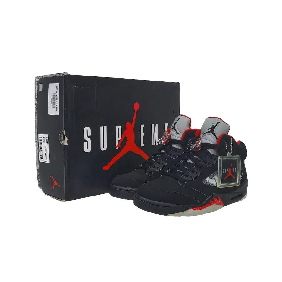 Air Jordan 5 x Supreme Retro 黑色