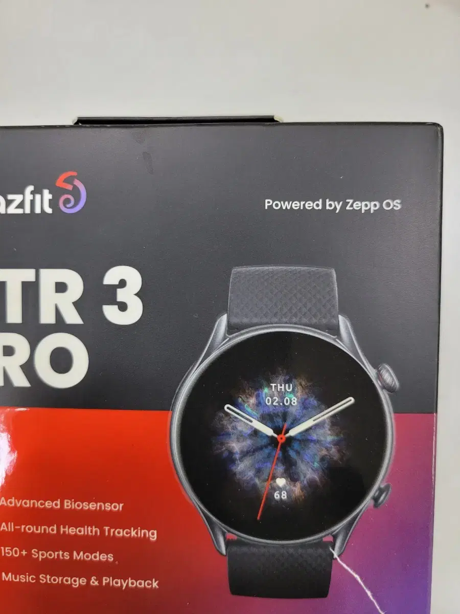 미사용 스마트워치 Amazfit GTR 3 Pro