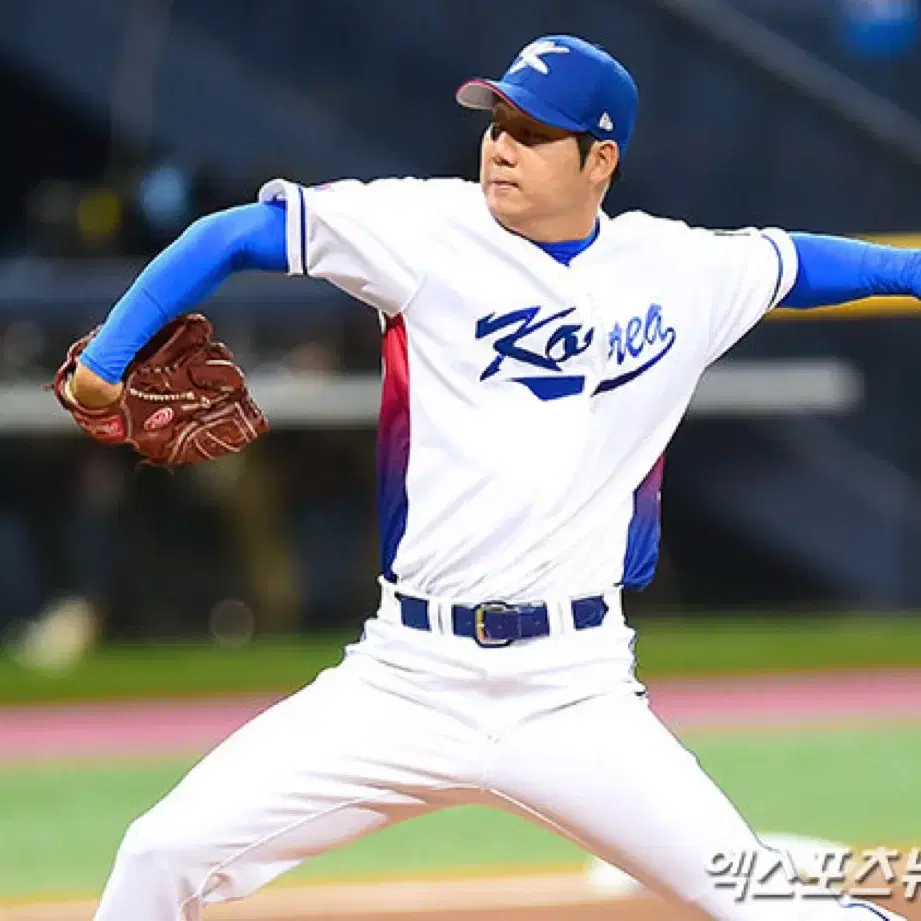 2017 WBC 장원준 선수 지급용 유니폼