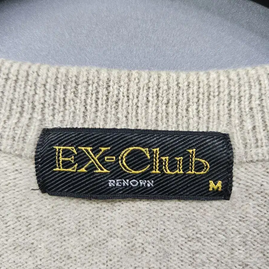 EX CLUB 베이지컬러 남성 95~100 가디건