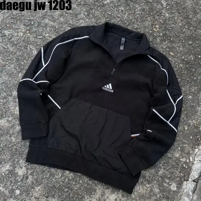 M ADIDAS ANORAK 아디다스 후리스 아노락