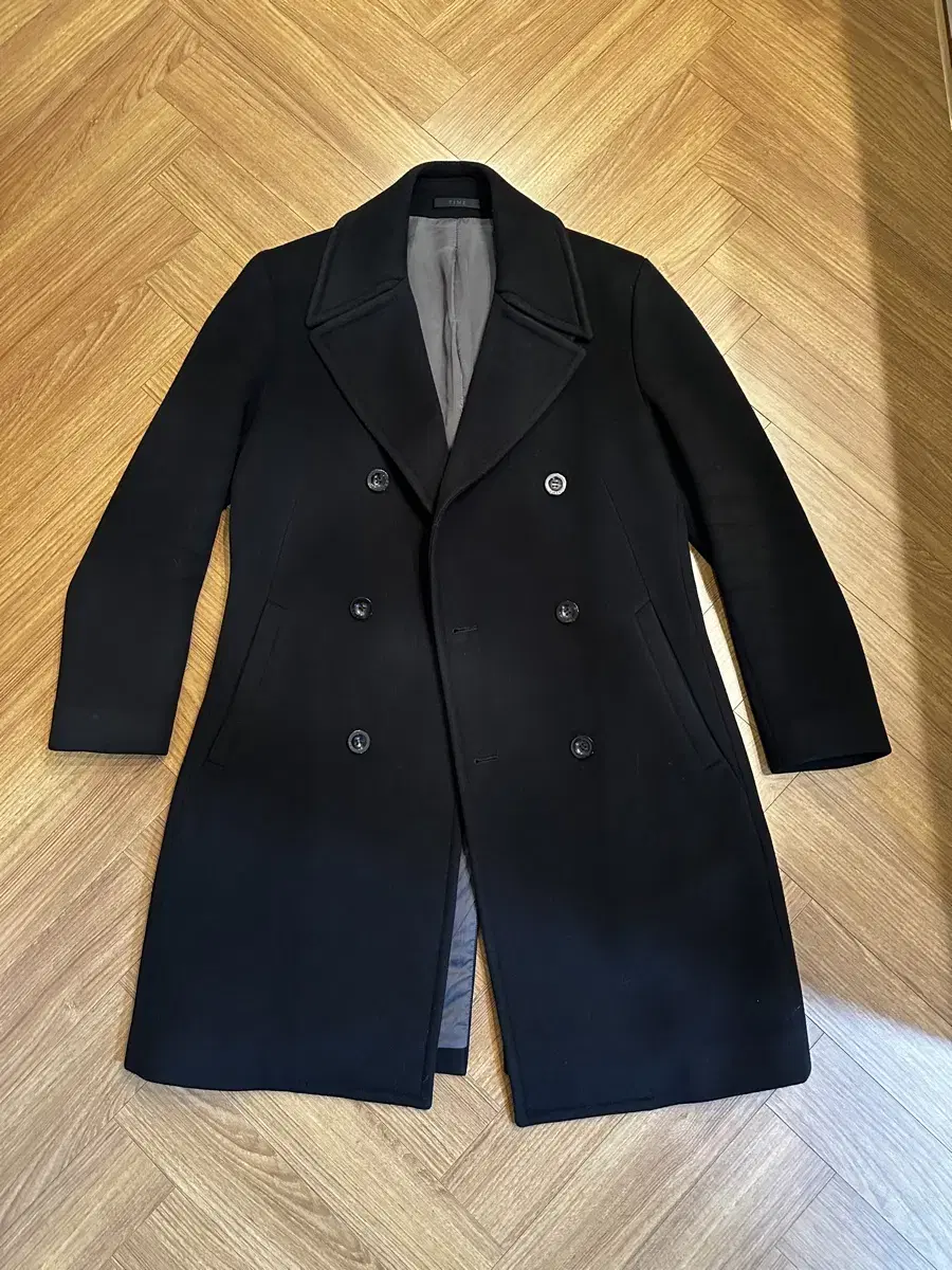 Time Double Coat Size Black 95