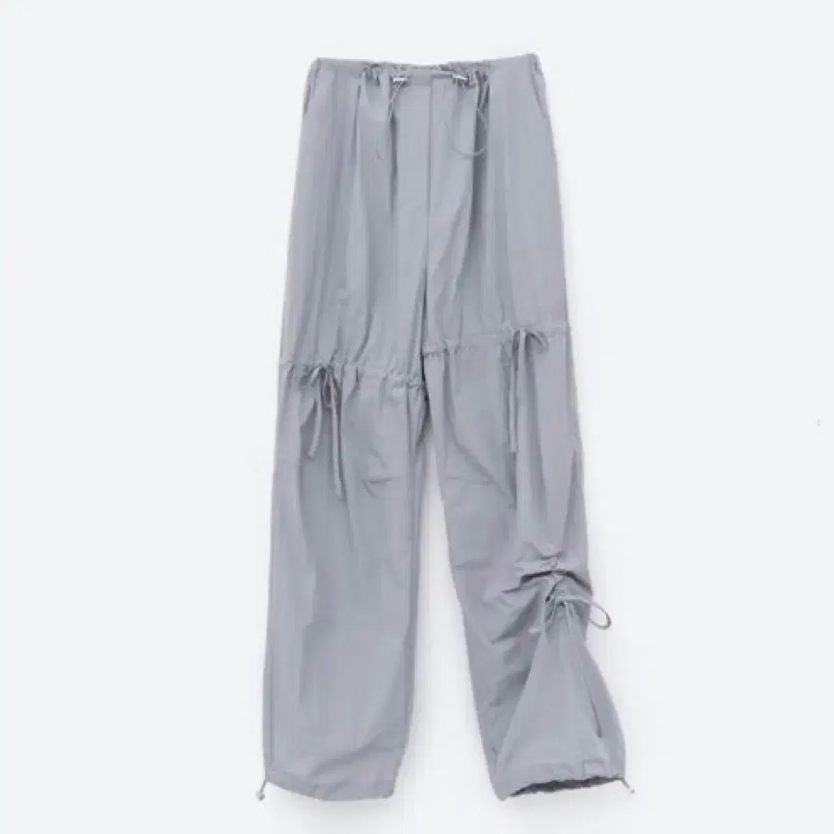 론론 RIBBON STRING PARACHUTE PANTS LIGHT G