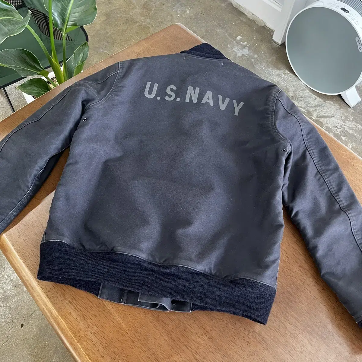 리얼맥코이 us navy 덱자켓 40