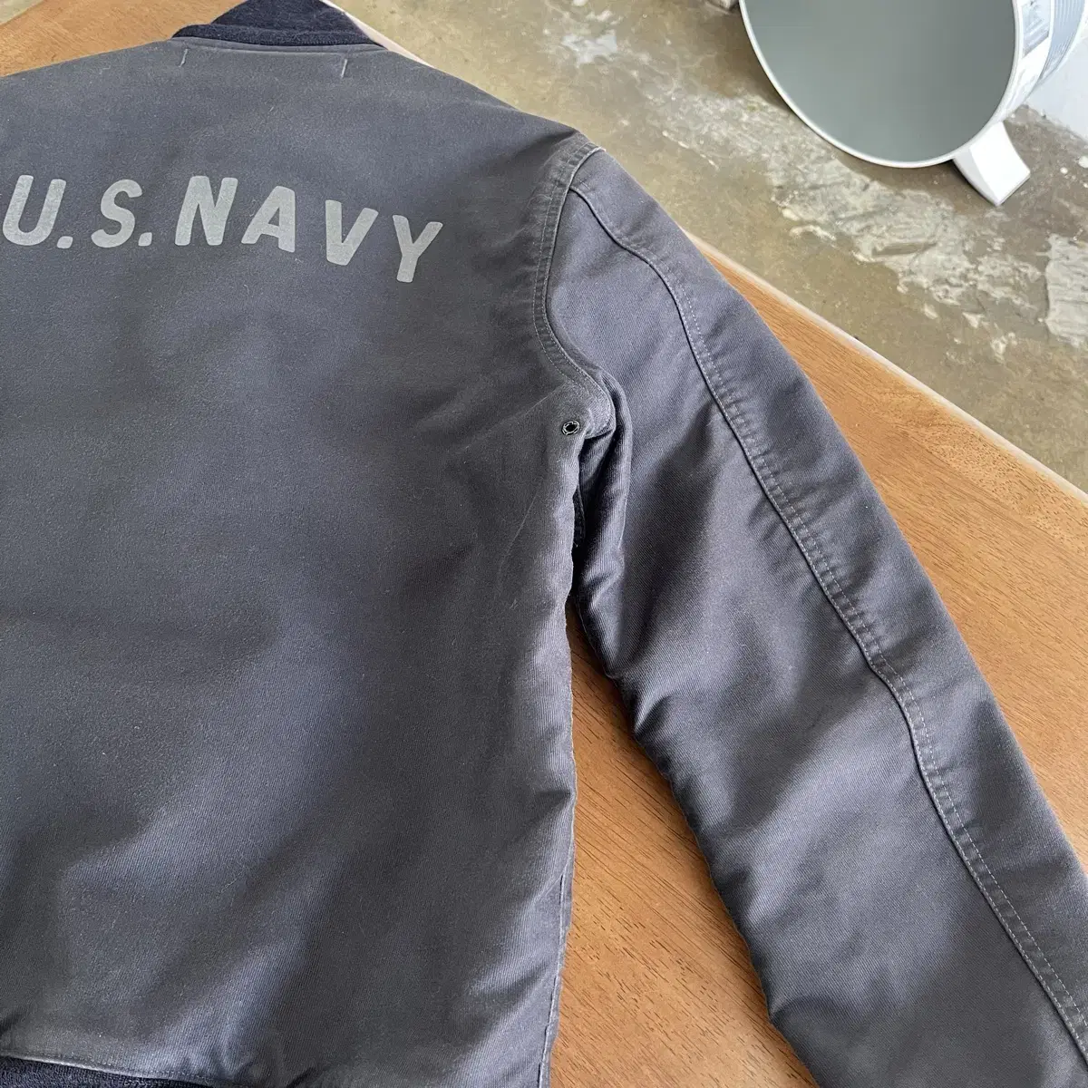 리얼맥코이 us navy 덱자켓 40