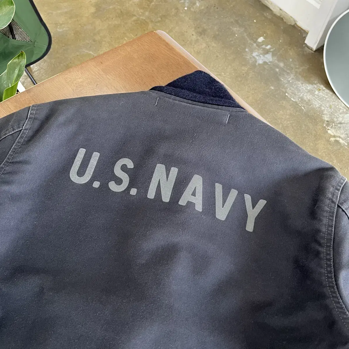 리얼맥코이 us navy 덱자켓 40