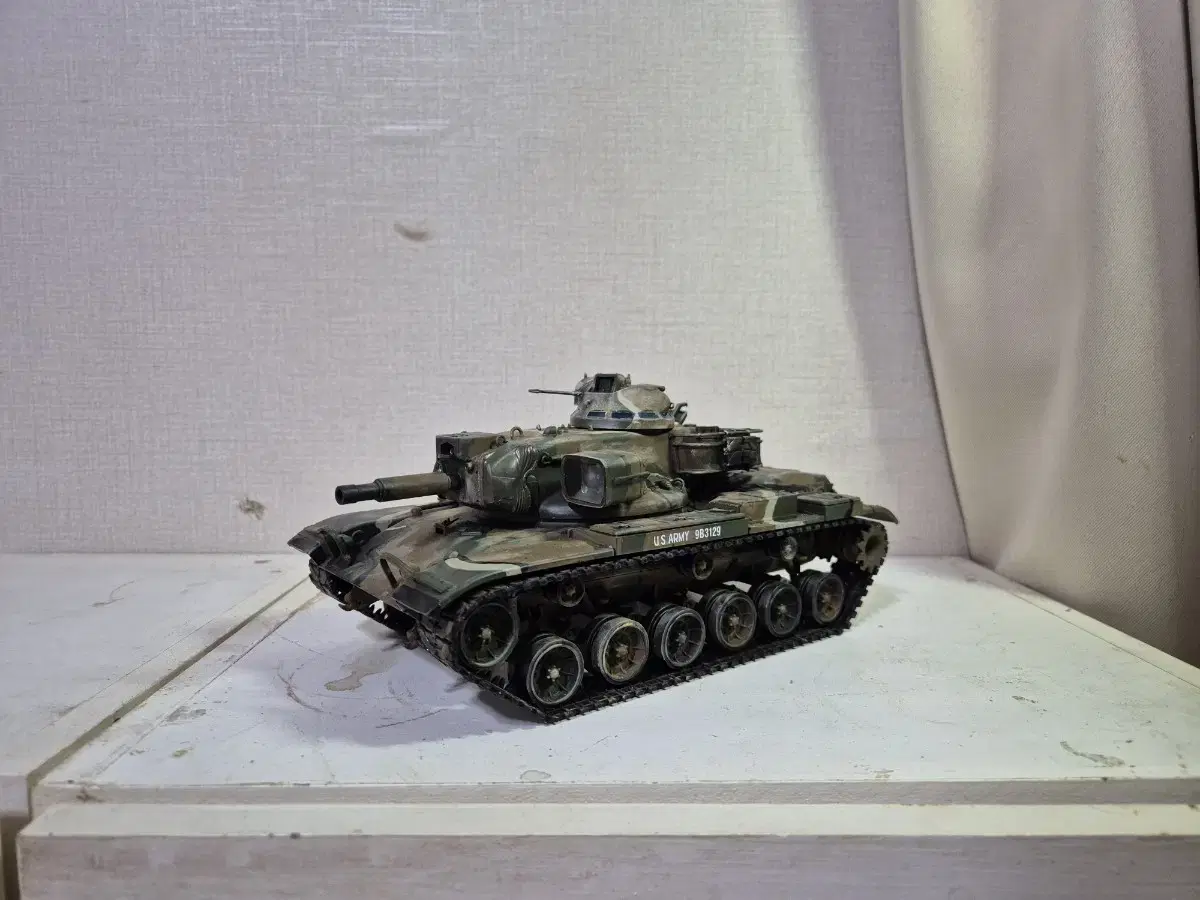 아카데미 1/35 M60A2 패튼 프라모델 도색작