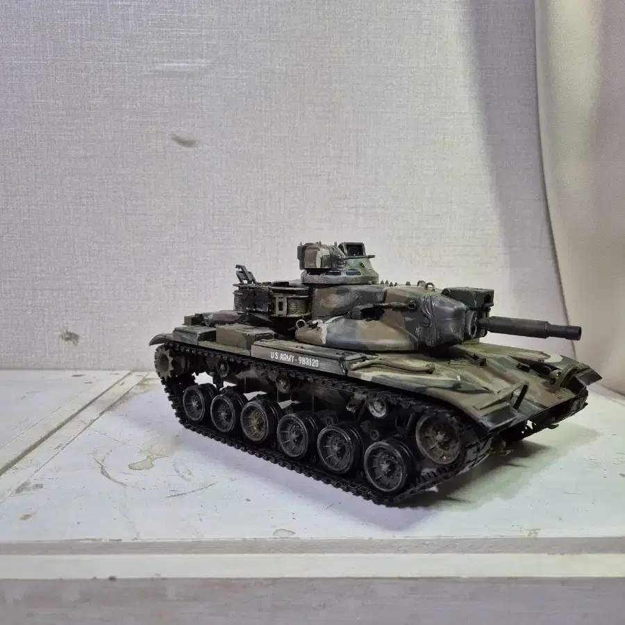 아카데미 1/35 M60A2 패튼 프라모델 도색작